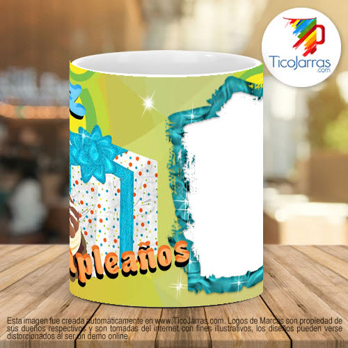 Tazas Personalizadas Feliz Cumpleaños niños