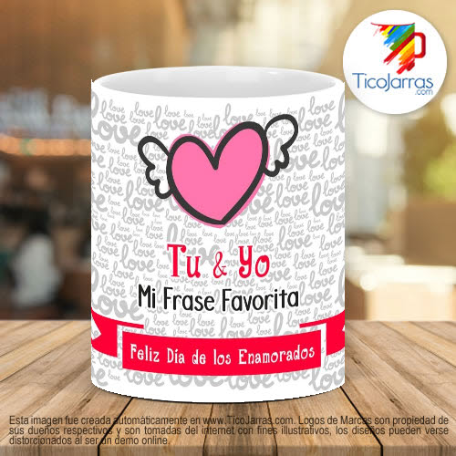 Tazas Personalizadas Tu y yo