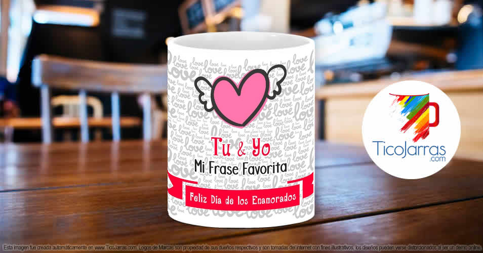 Tazas Personalizadas en Costa Rica Tu y yo