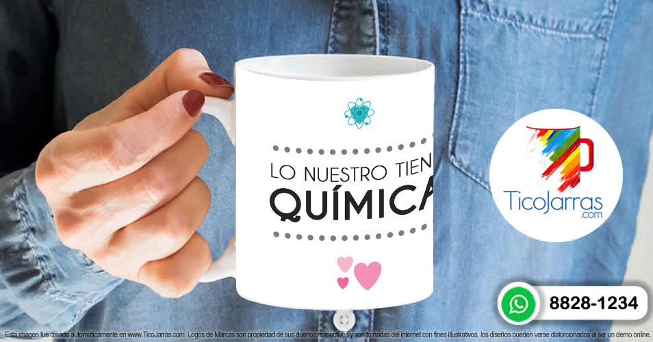 Artículos Personalizados Lo nuestro tiene Química