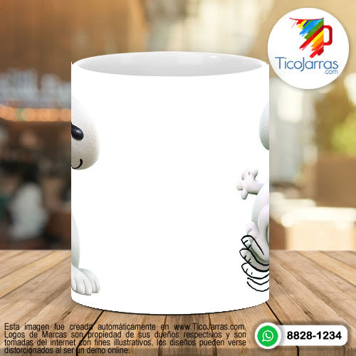 Tazas Personalizadas Snoopy real