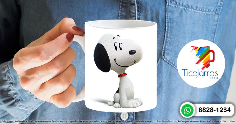 Artículos Personalizados Snoopy real