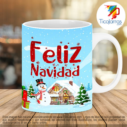 Diseños Personalizadas Feliz Navidad - Familia de nieve