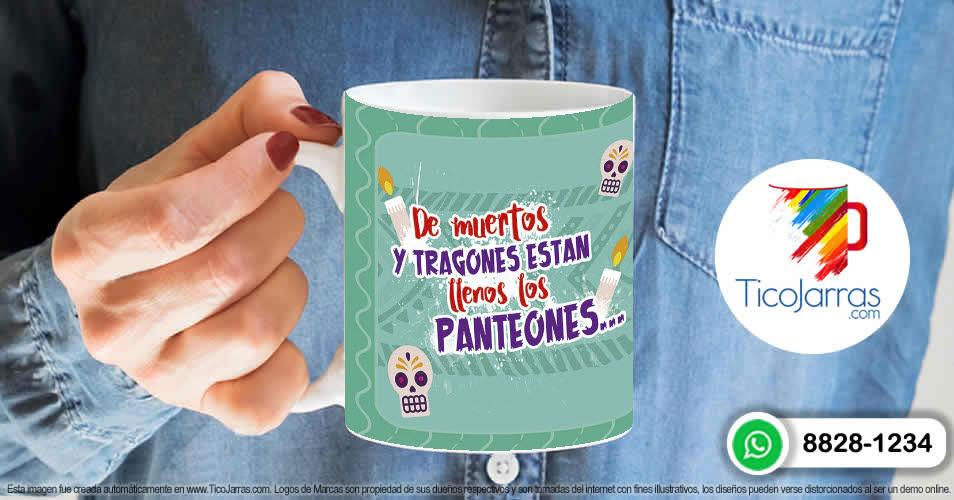 Artículos Personalizados De muertos y tragones están llenos los pantalones
