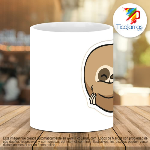 Tazas Personalizadas Perezosos - SLOTH