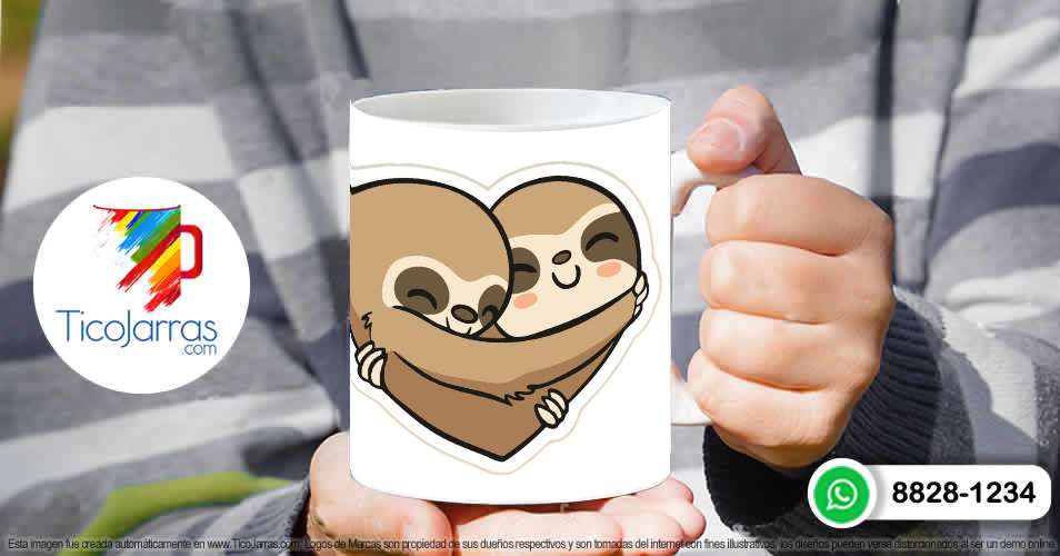 Tazas Personalizadas en Costa Rica Perezosos - SLOTH