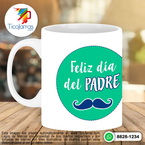 Jarras Personalizadas Feliz Día del Padre