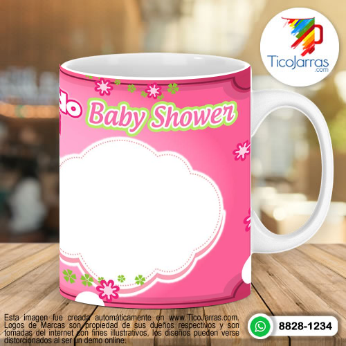 Diseños Personalizadas Recuerdo de mi Baby Shower