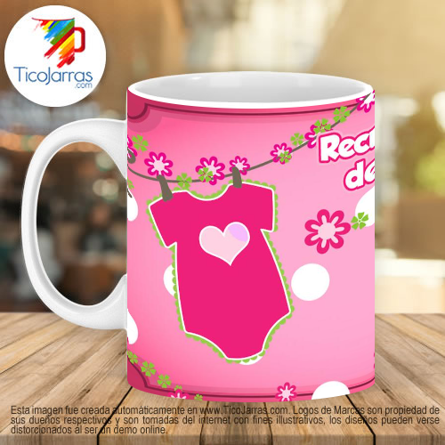 Tazas Personalizadas en Costa Rica Recuerdo de mi Baby Shower