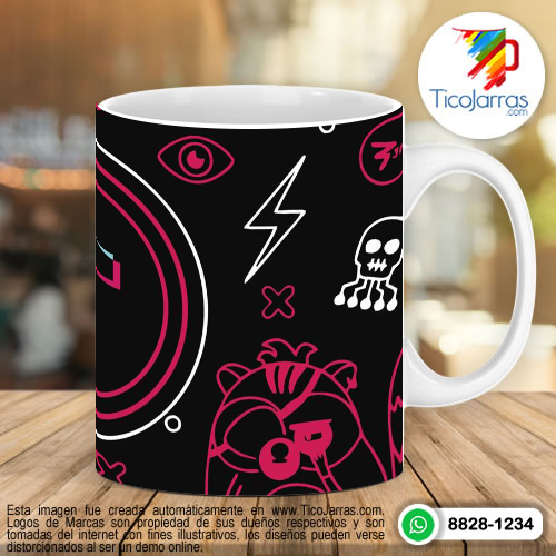 Tazas Personalizadas en Costa Rica Tik Tok Hello