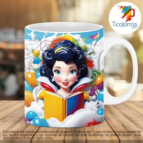 Diseños Personalizadas Blanca Nieves 3D