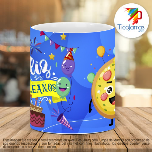 Tazas Personalizadas Feliz Cumpleaños