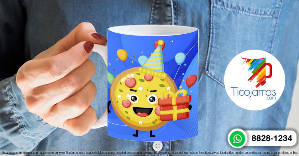 Tazas Personalizadas en Costa Rica Feliz Cumpleaños