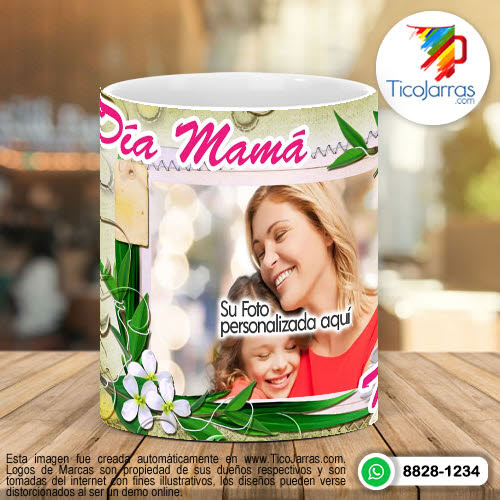 Tazas Personalizadas en Costa Rica Feliz Día Mamá