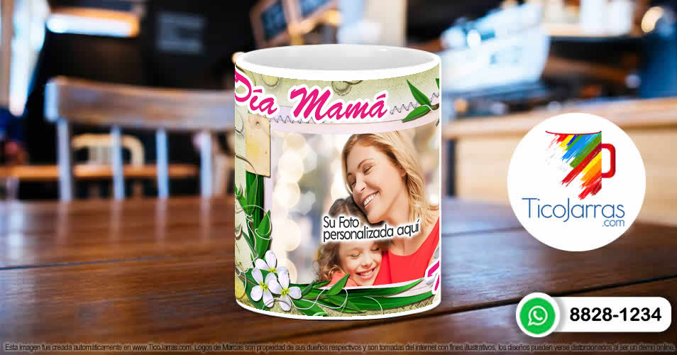 Tazas Personalizadas en Costa Rica Feliz Día Mamá