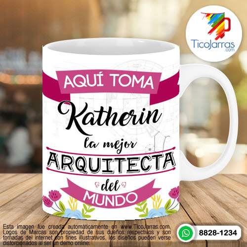 Tazas Personalizadas en Costa Rica Aquí Toma la Mejor Arquitecta