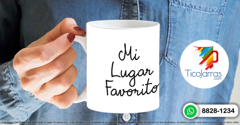 Artículos Personalizados Mi lugar favorito