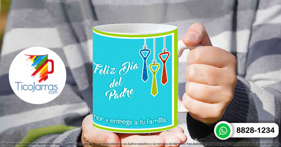 Tazas Personalizadas en Costa Rica Feliz Día del padre