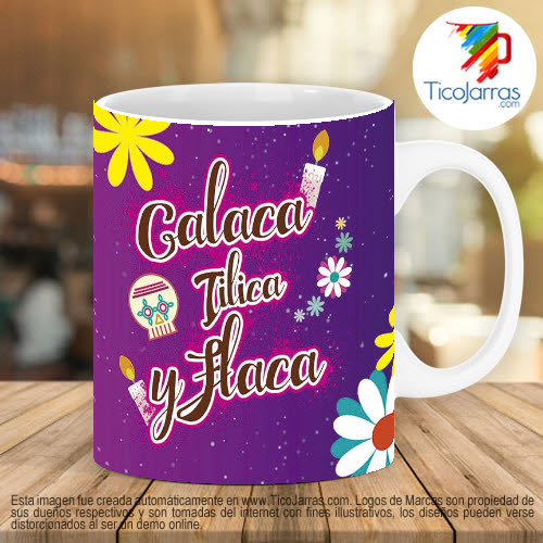 Tazas Personalizadas en Costa Rica Calaca Tilica y Flaca