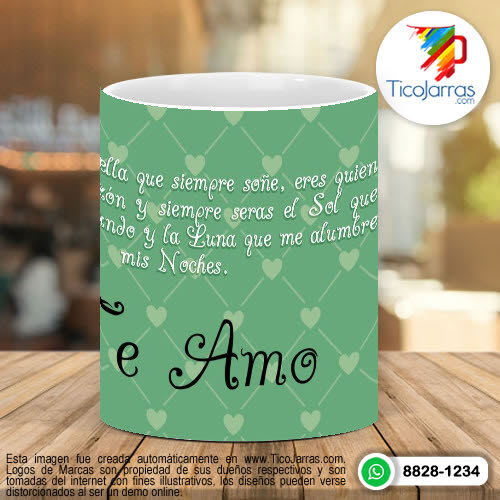 Tazas Personalizadas te amo