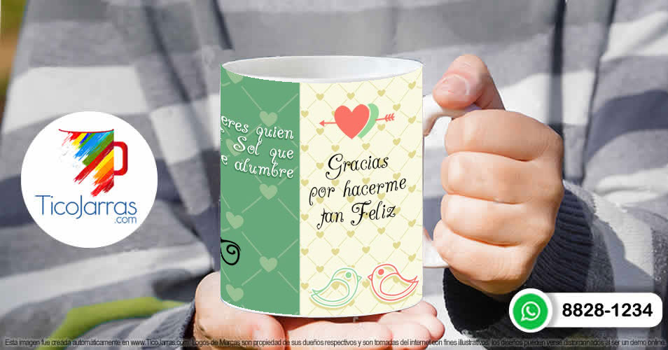 Tazas Personalizadas en Costa Rica te amo