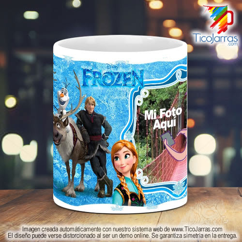 Tazas Personalizadas en Costa Rica Jarra Frozen Personalizada