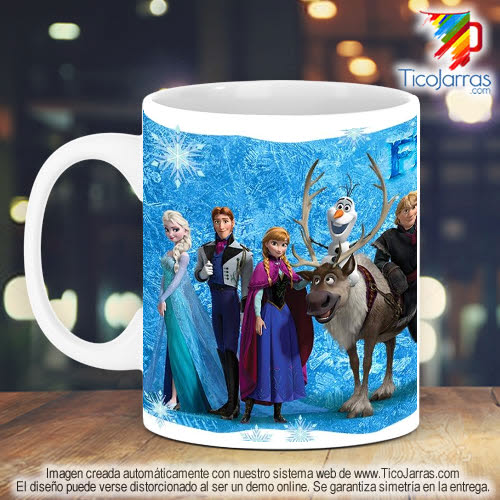 Jarras Personalizadas Jarra Frozen Personalizada