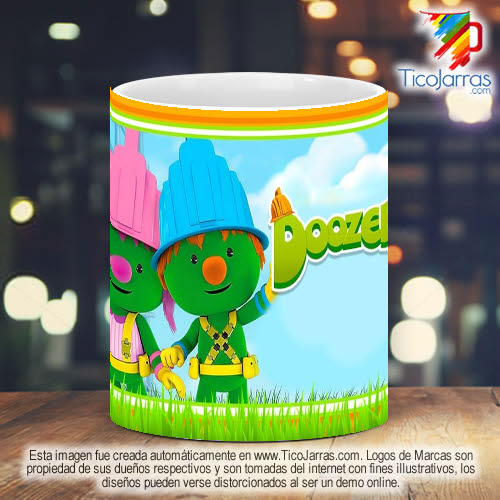 Tazas Personalizadas en Costa Rica Doozers Taza Diseños Infantiles 