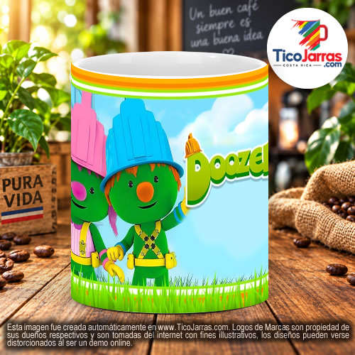 Doozers Taza Diseños Infantiles