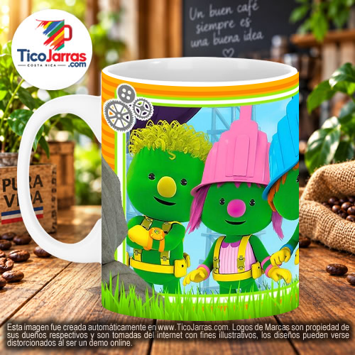 Doozers Taza Diseños Infantiles  - imagen 3