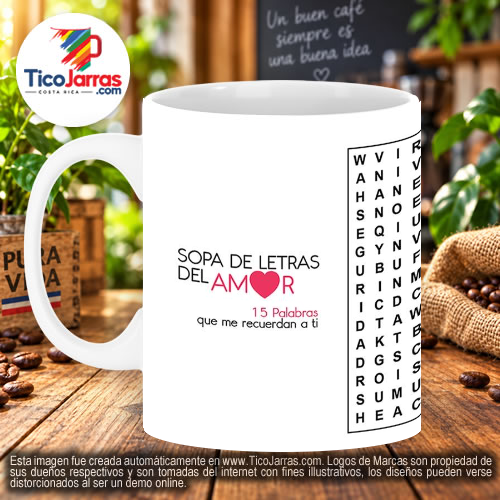Sopa de letras del Amor