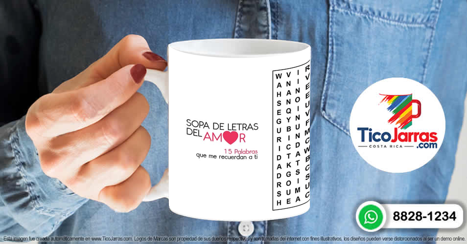 Sopa de letras del Amor - TicoJarras