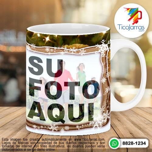 Tazas Personalizadas en Costa Rica Taza de Navidad