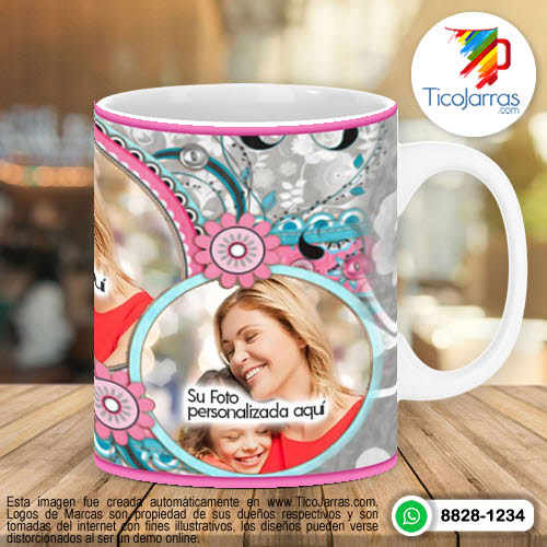 Tazas Personalizadas en Costa Rica Feliz Día Mamá