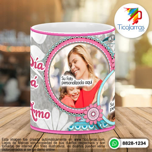 Tazas Personalizadas Feliz Día Mamá