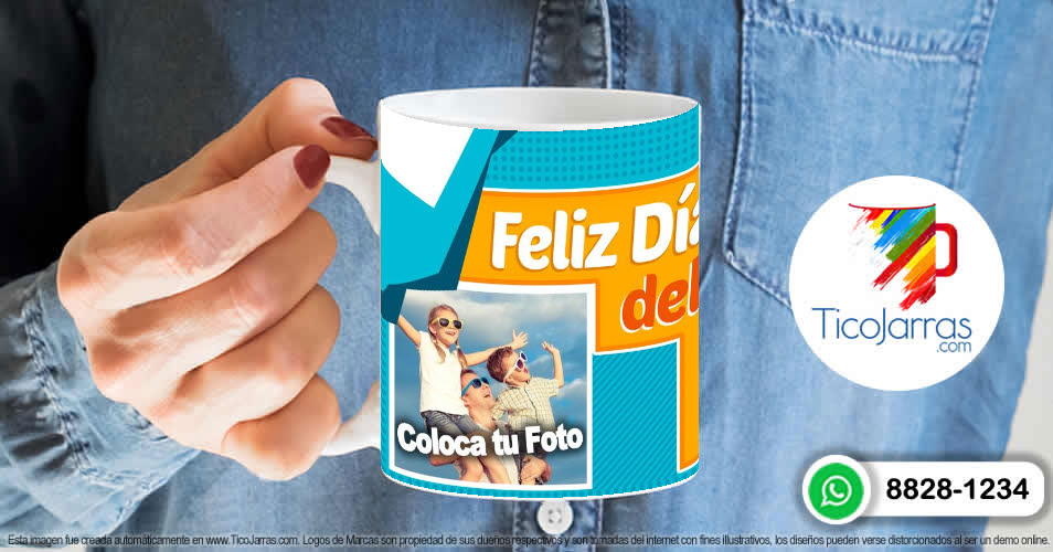 Tazas Personalizadas en Costa Rica Feliz Día del Padre