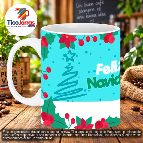 Taza Navideña