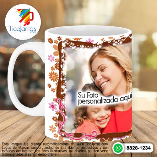 Jarras Personalizadas Feliz Día Mamá