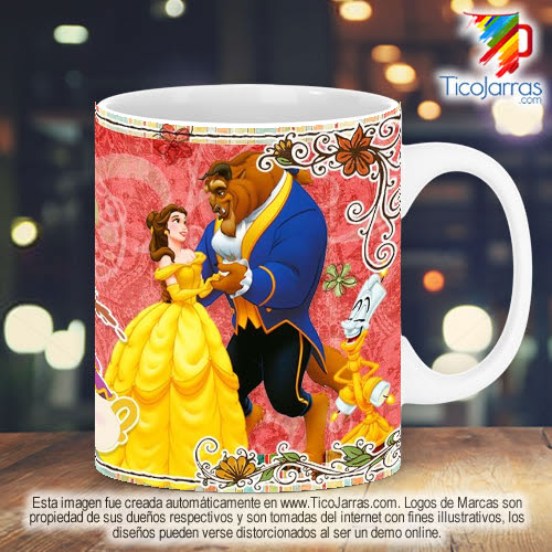 Tazas Personalizadas en Costa Rica Princesa Bella