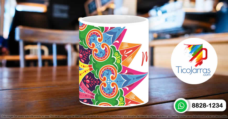 Tazas Personalizadas en Costa Rica Típica de Costa Rica con nombre