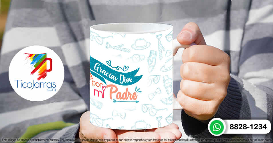 Tazas Personalizadas en Costa Rica Feliz Día del Padre