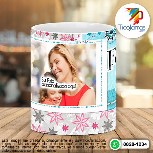 Tazas Personalizadas Feliz Día Mami