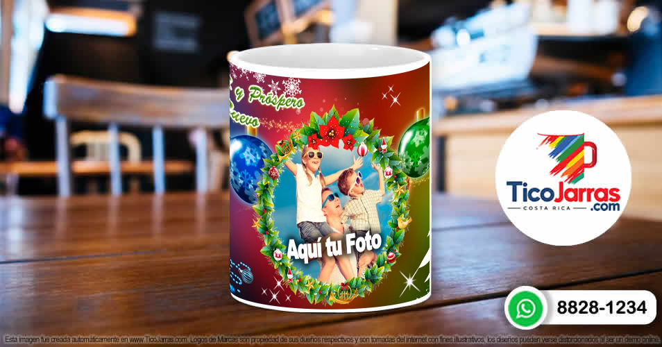 Taza Navideña y prospero Año Nuevo - imagen 5