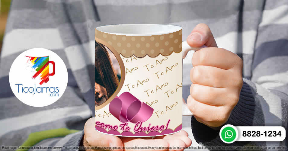 Tazas Personalizadas en Costa Rica Me encanta quererte como te quiero