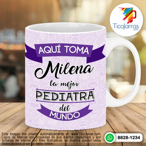 Tazas Personalizadas en Costa Rica Aquí Toma la Mejor Pediatra