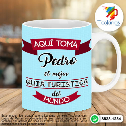 Tazas Personalizadas en Costa Rica Aquí Toma el Mejor Guía Turístico