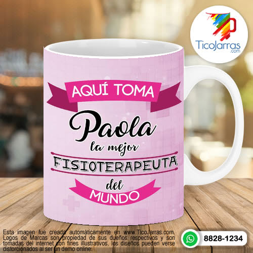 Tazas Personalizadas en Costa Rica Aquí Toma la Mejor Fisioterapeuta