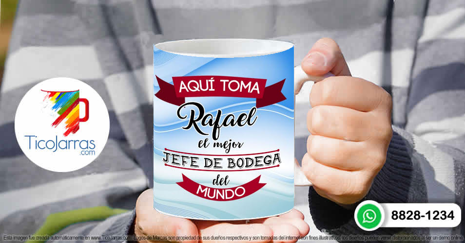 Tazas Personalizadas en Costa Rica Aquí Toma el Mejor Jefe de Bodega