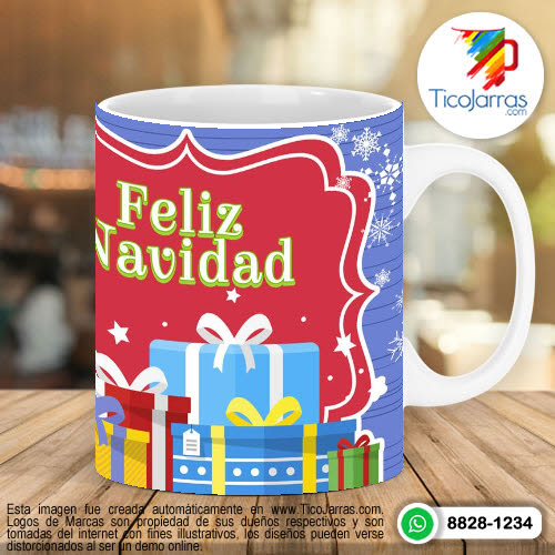 Diseños Personalizadas Taza de Navidad