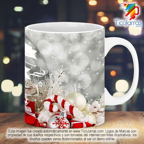 Diseños Personalizadas Taza Navideña